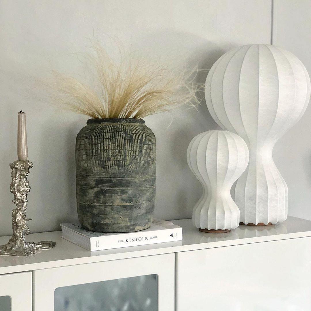 Lirove staal Sculptural tafellamp