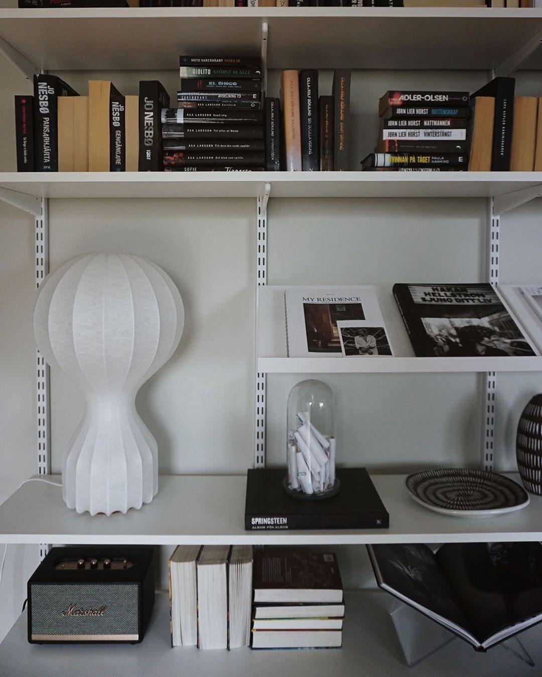 Lirove staal Sculptural tafellamp