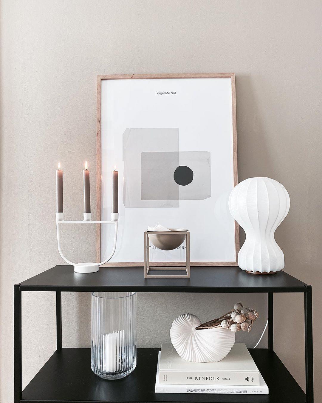 Lirove staal Sculptural tafellamp