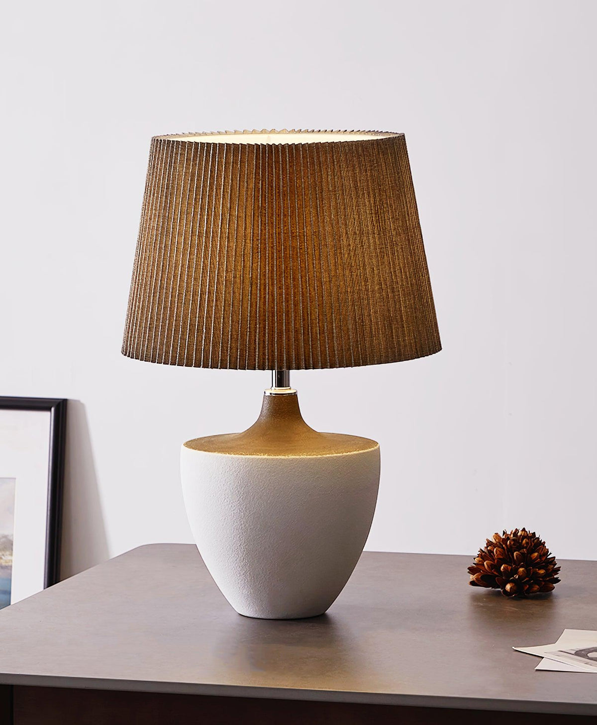 Oasis stoffen tafellamp