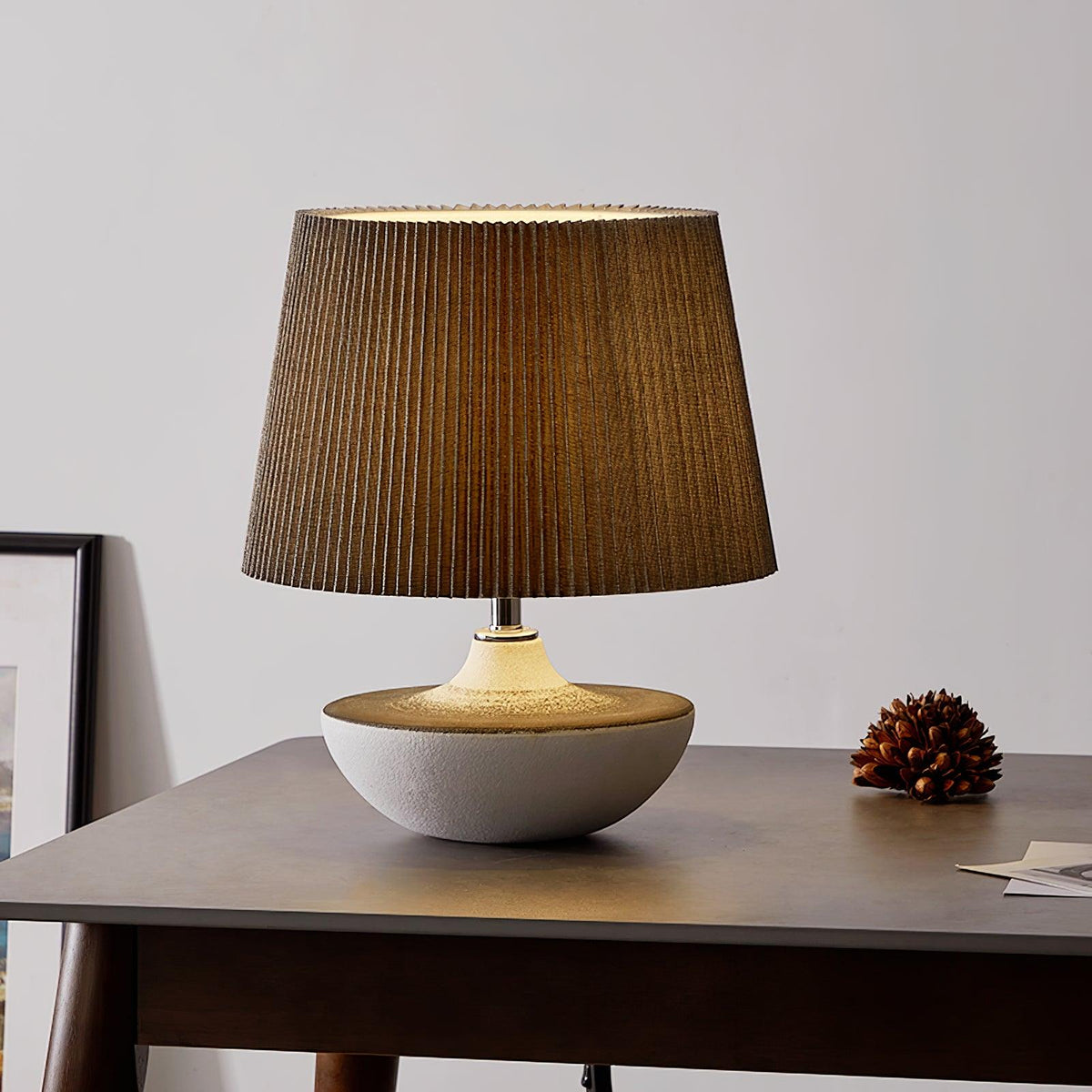 Oasis stoffen tafellamp