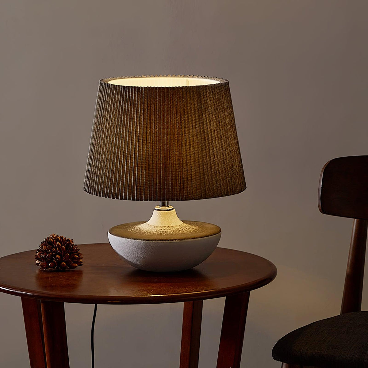 Oasis stoffen tafellamp