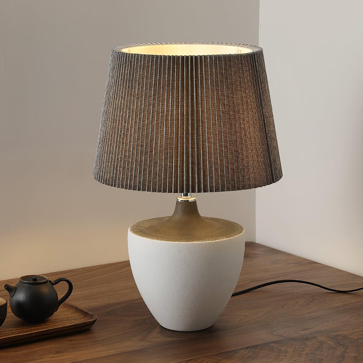 Oasis stoffen tafellamp