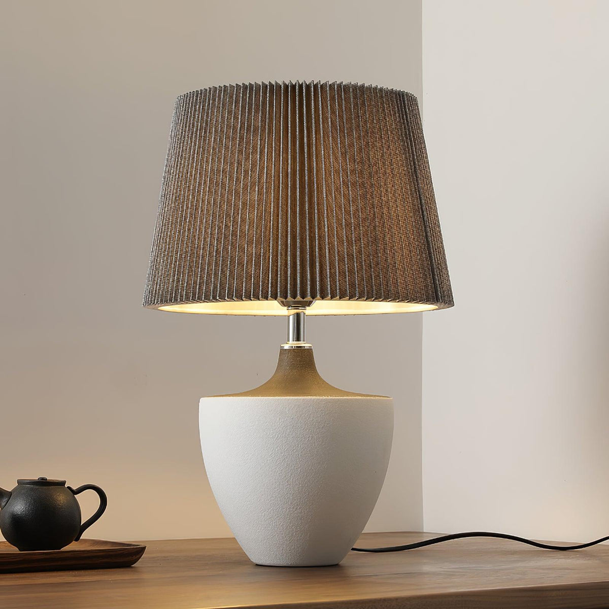 Oasis stoffen tafellamp