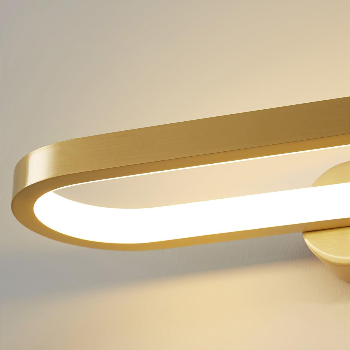Casaraya Moderne wandlamp van messing in Minimalistisch Design