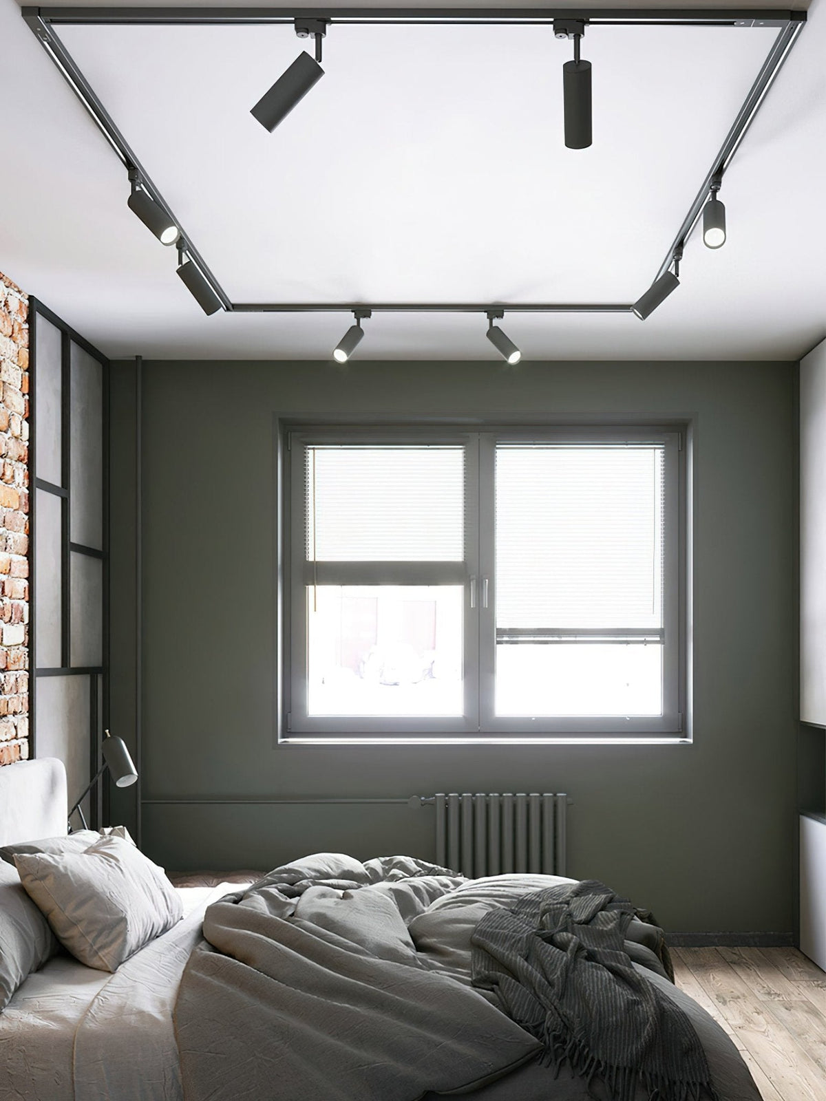 Bera Tracklight Gilded Cylindrical voor woonkamer