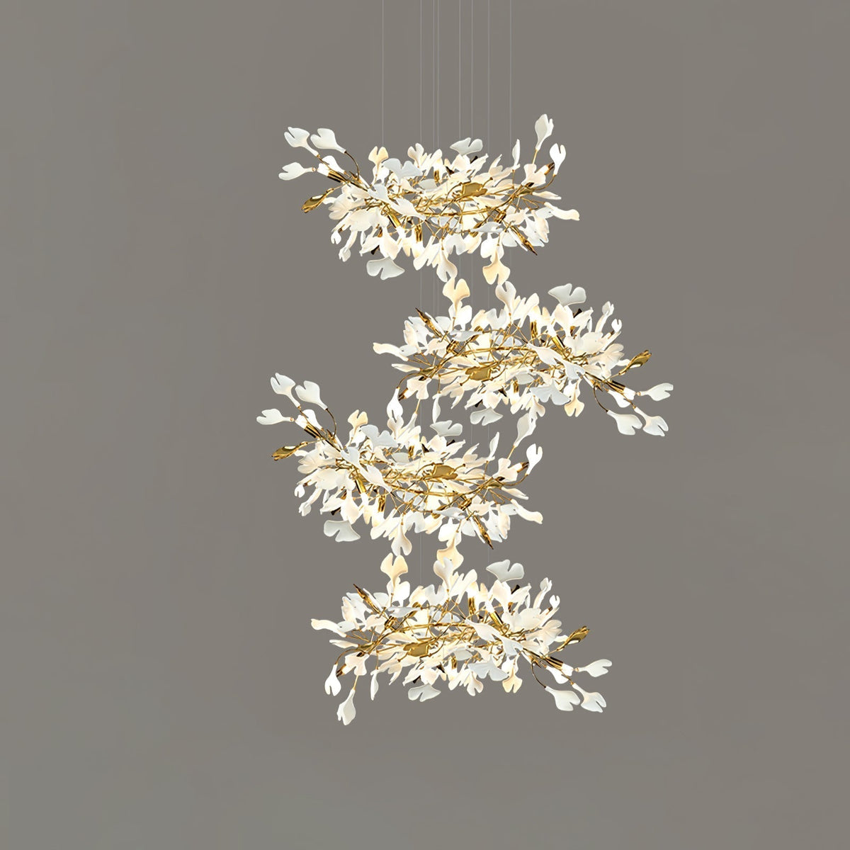 Eurzoris Gingko Leaf Kroonluchter