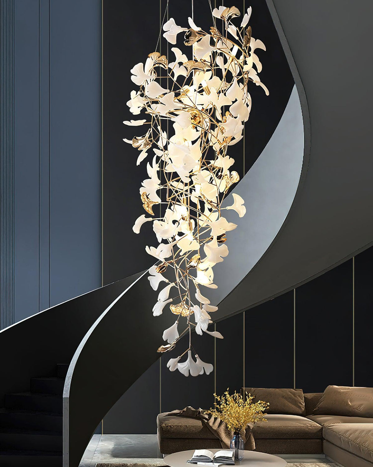 Claire luxe Gingko Kroonluchter