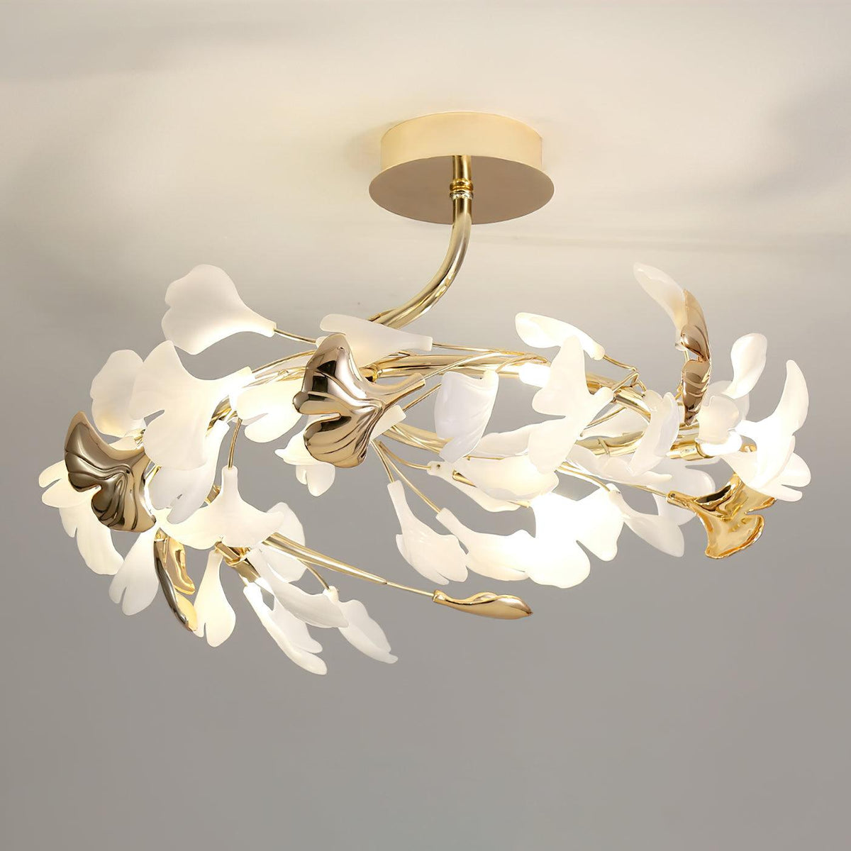 Artheel Premium Noordse kunst Gingko plafondlamp van keramiek