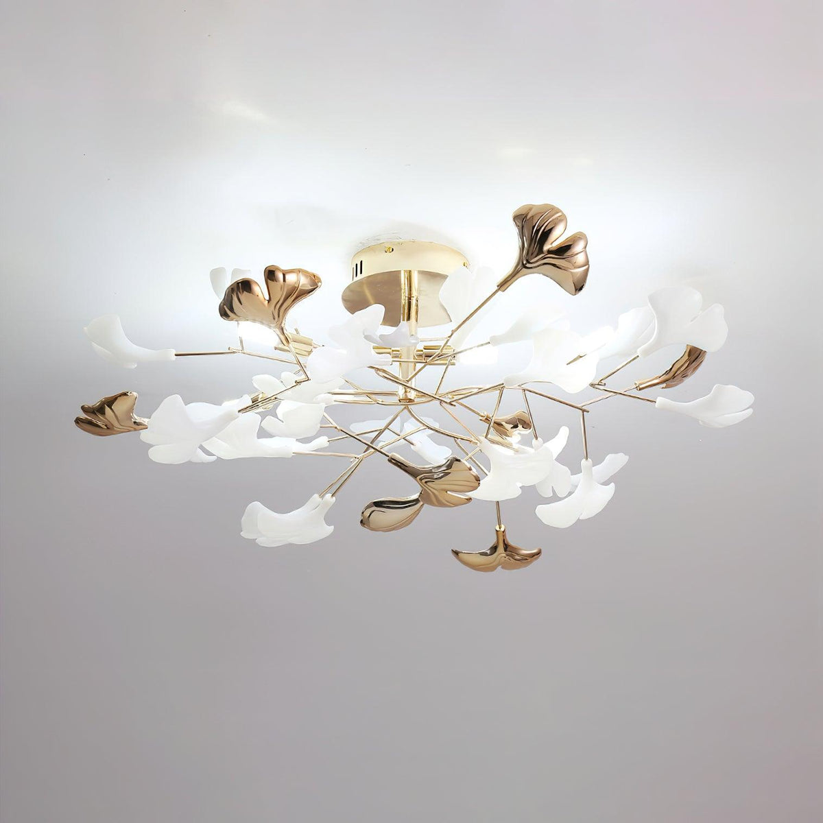 Artheel Premium Noordse kunst Gingko plafondlamp van keramiek