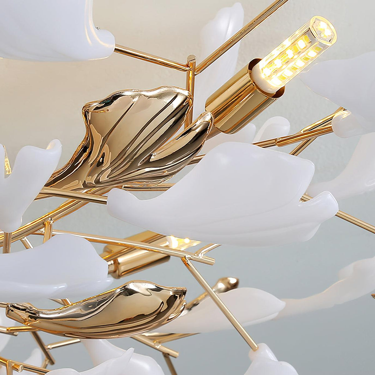 Artheel Premium Noordse kunst Gingko plafondlamp van keramiek
