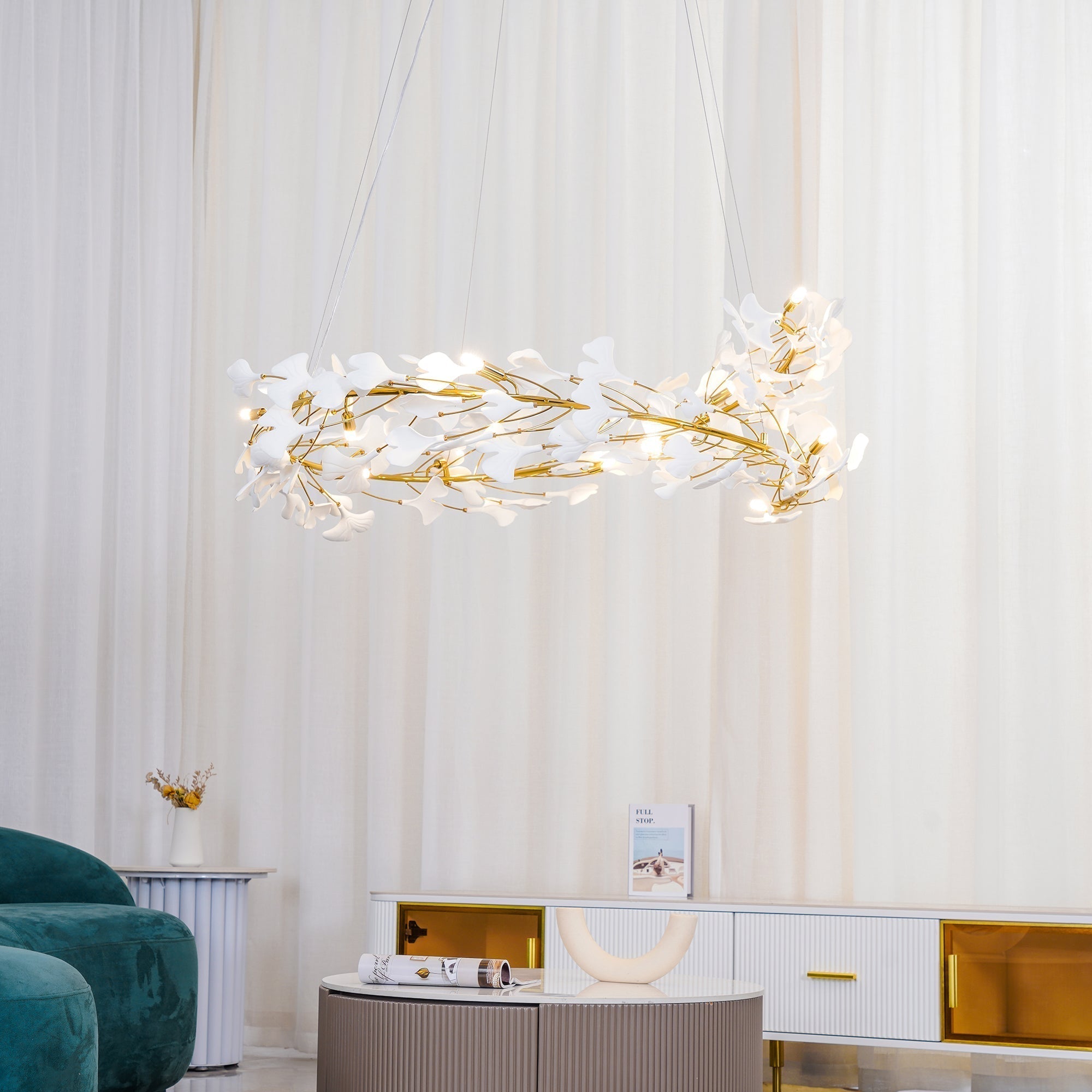 Olivia Moderne LED Design Hanglamp Metaal Woonkamer/Slaapkamer