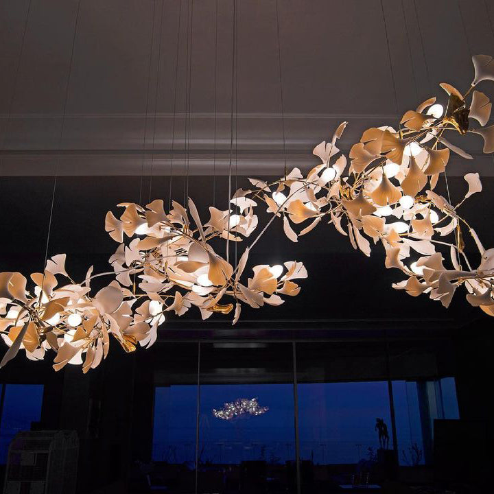 Eurzoris Gingko Leaf Kroonluchter