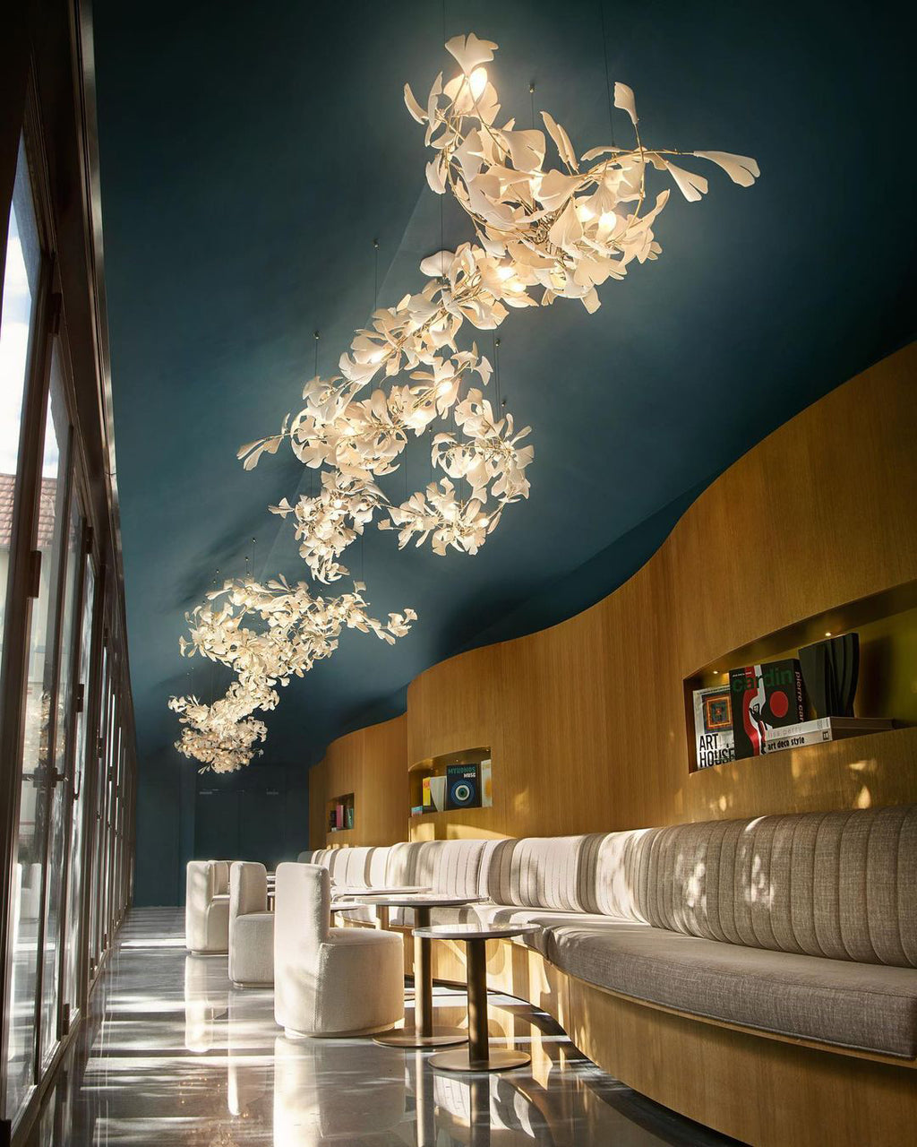 Eurzoris Gingko Leaf Kroonluchter