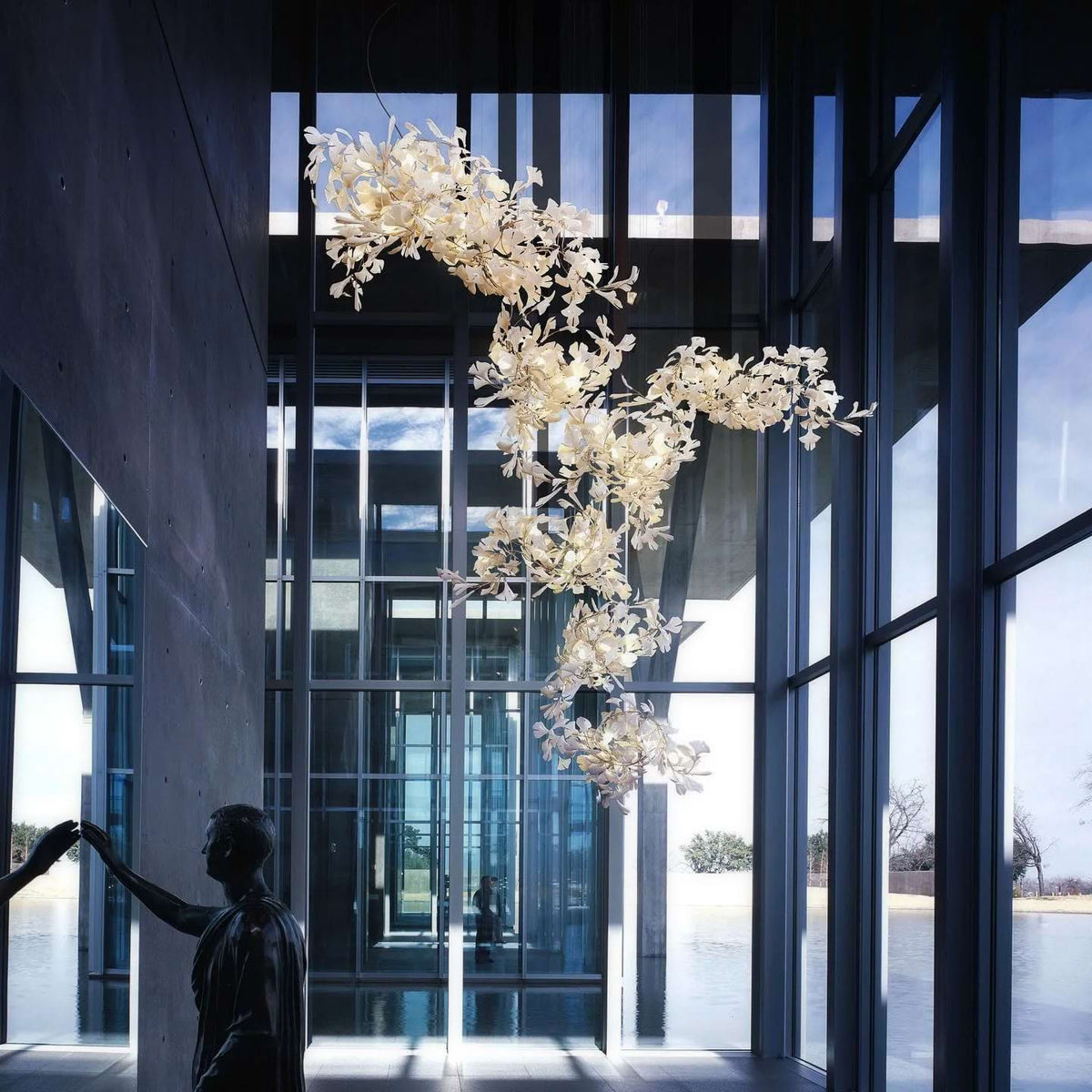 Eurzoris Gingko Leaf Kroonluchter