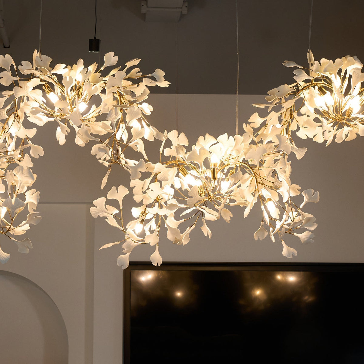 Ginkgo kroonluchter Cluster