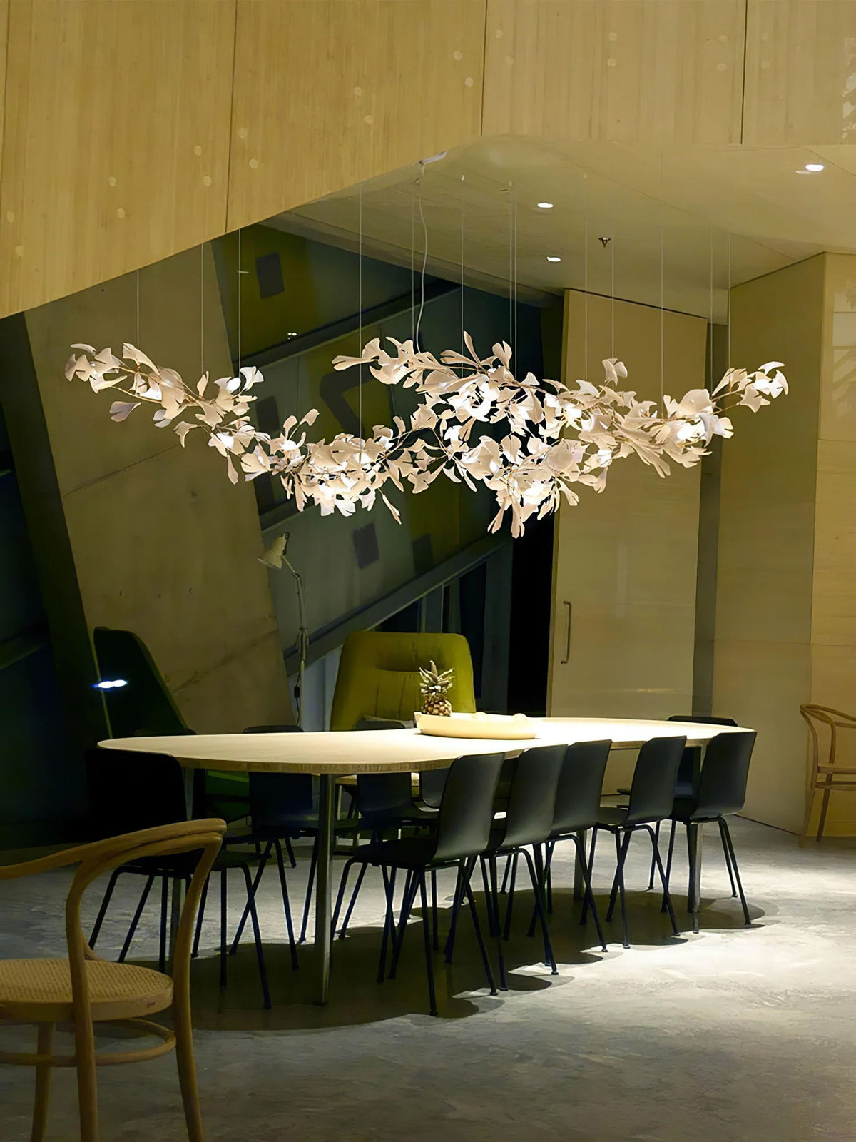 Viraaelle Leaves Combination Gingko Ceramics Kroonluchter