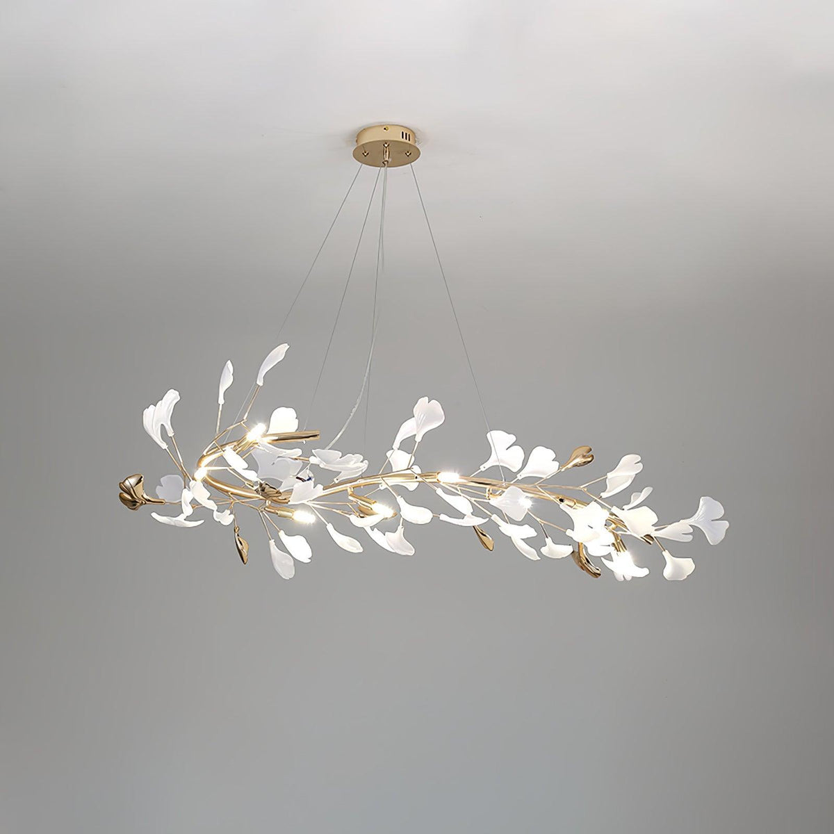 Vixu Postmodern luxe Gingko Ceramics Kroonluchter