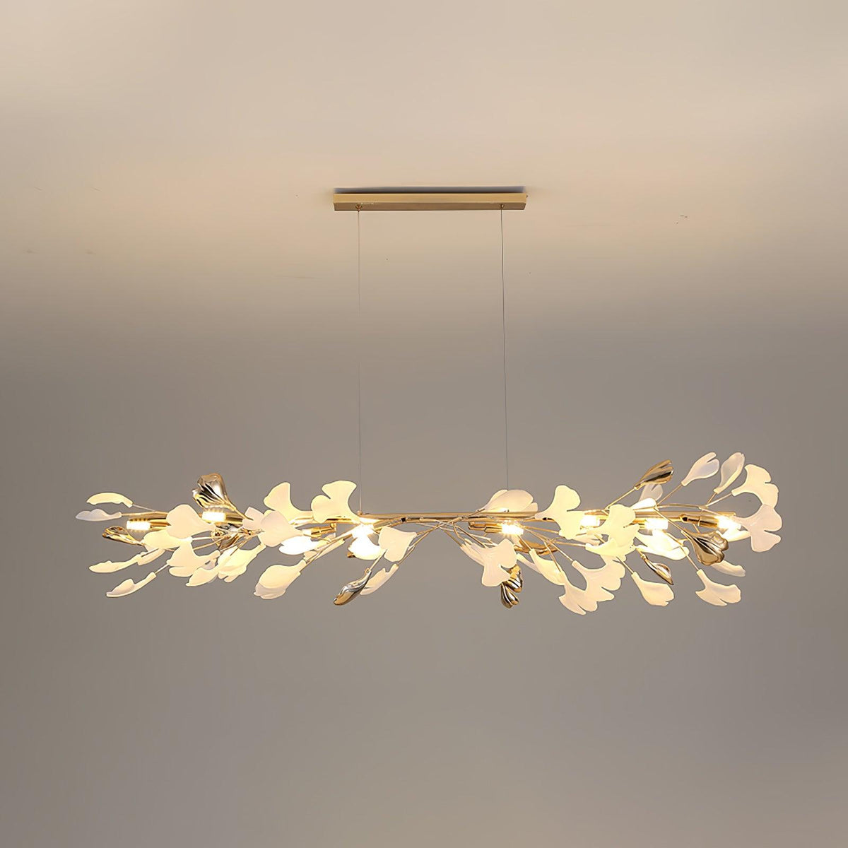 Vixu Postmodern luxe Gingko Ceramics Kroonluchter