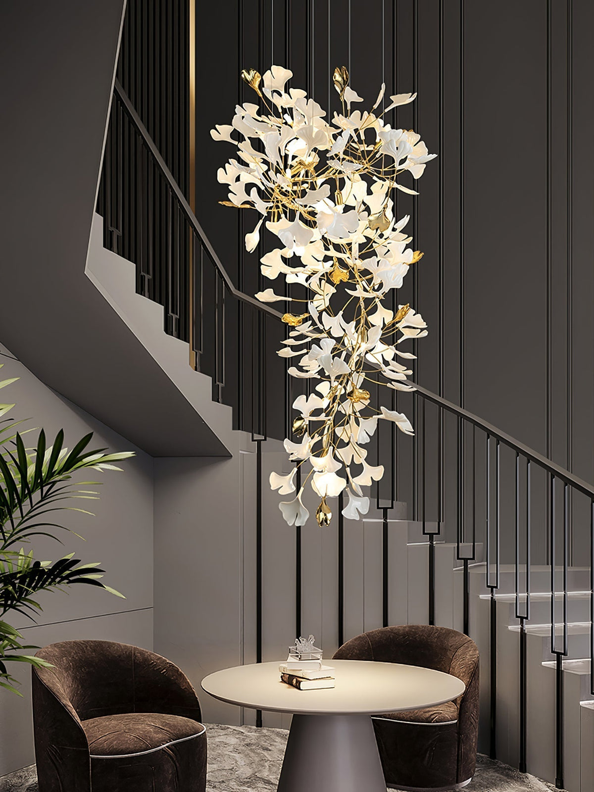 Calaena Gingko kroonluchter