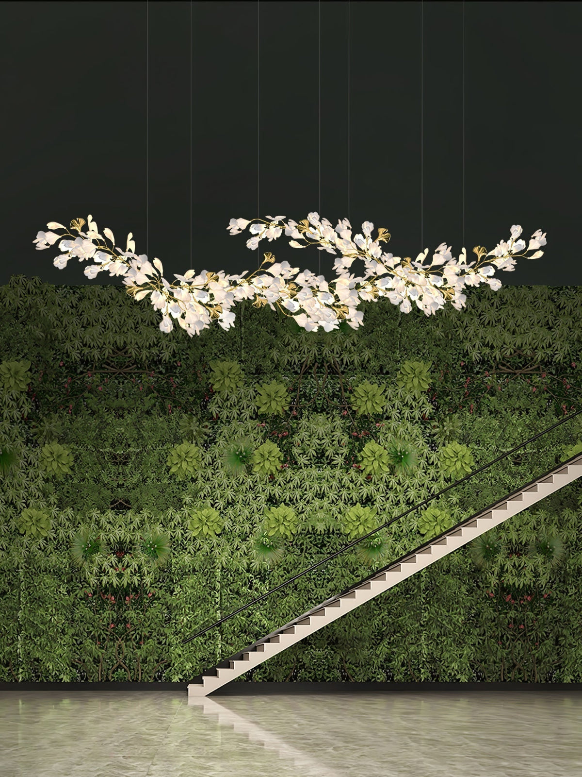 Calaena Gingko kroonluchter