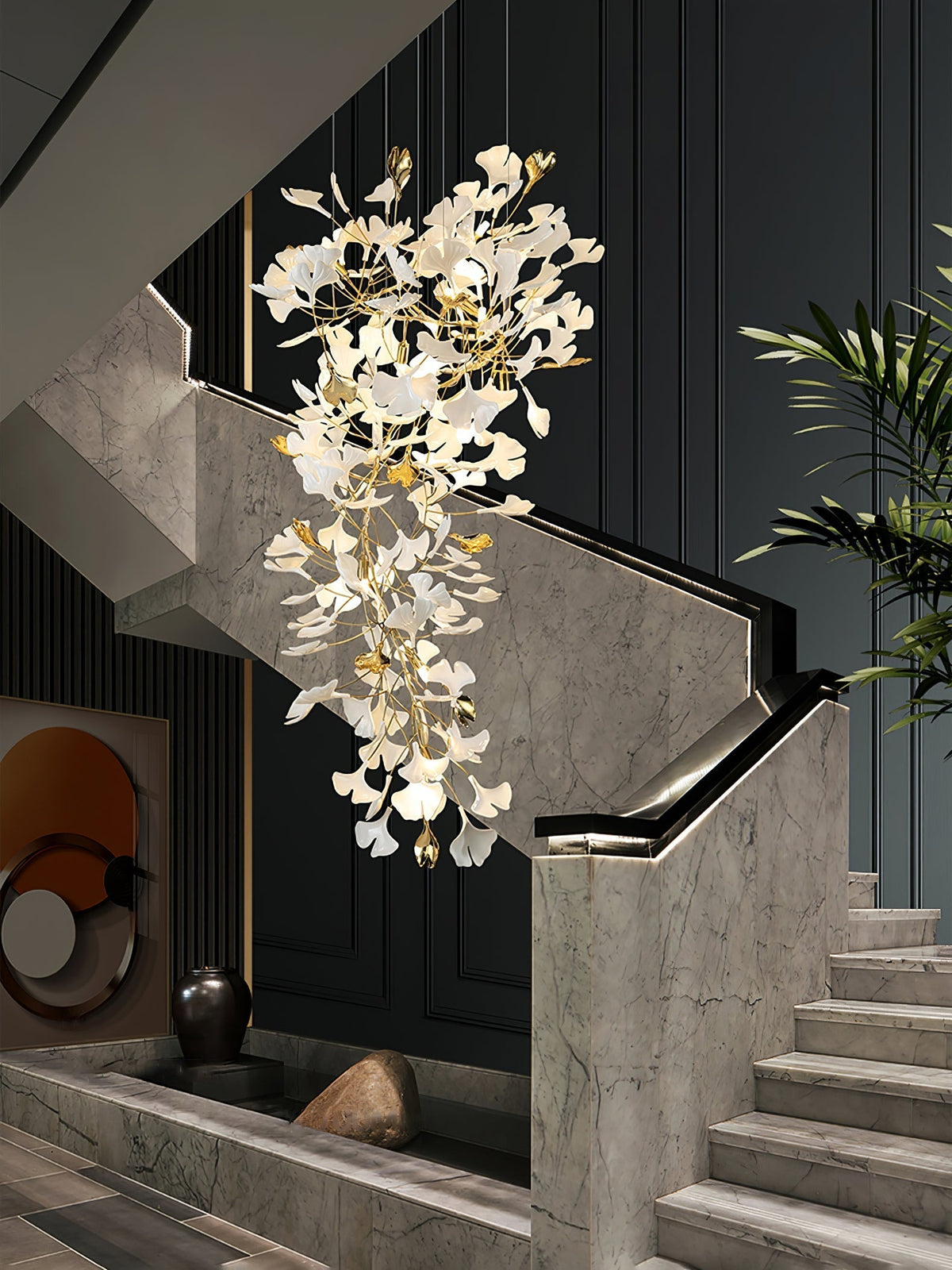Calaena Gingko kroonluchter