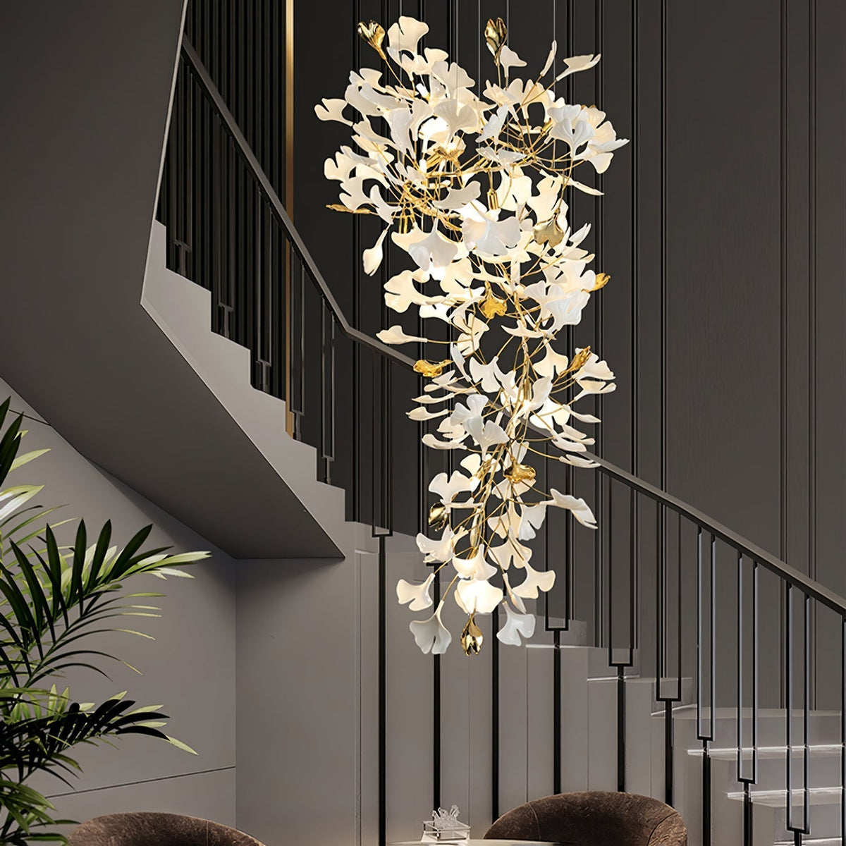 Calaena Gingko kroonluchter