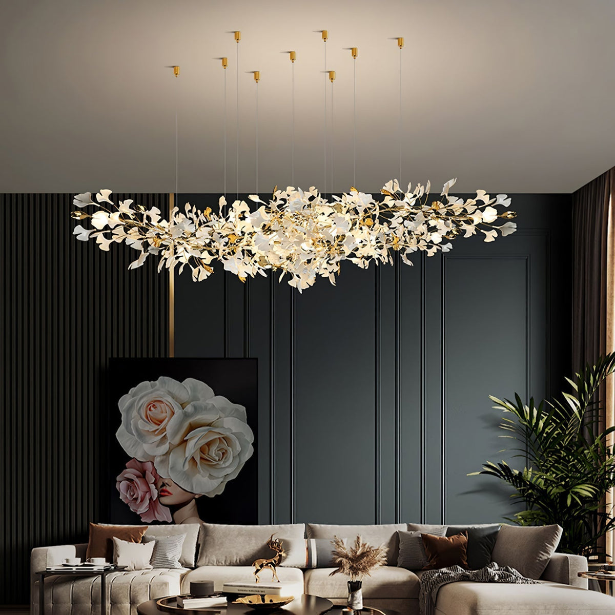 Calaena Gingko kroonluchter