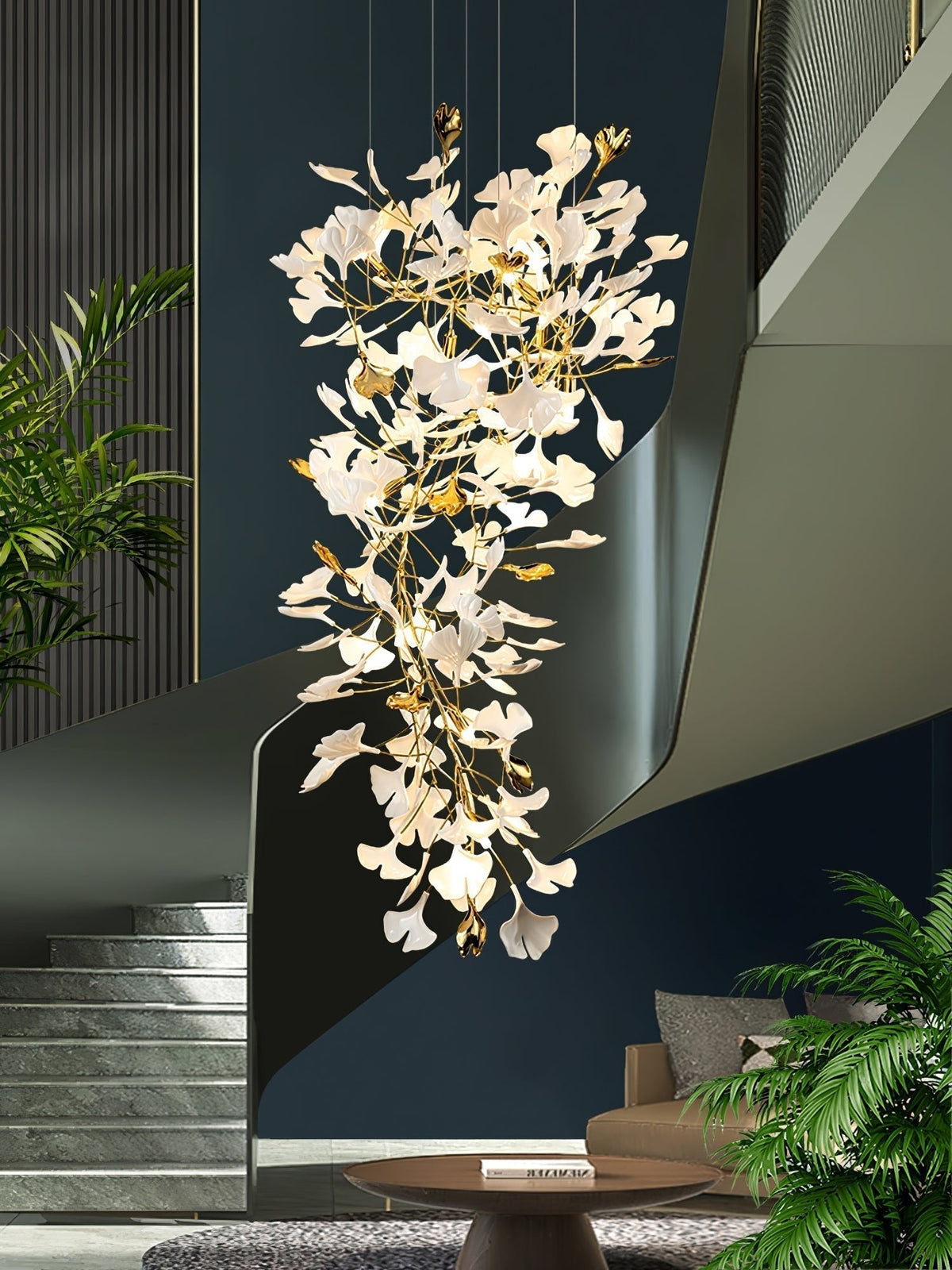Calaena Gingko kroonluchter