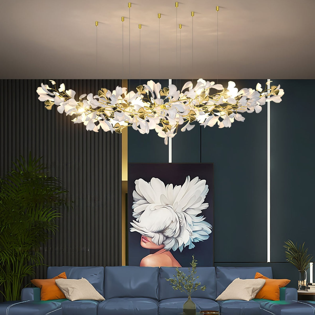 Calaena Gingko kroonluchter