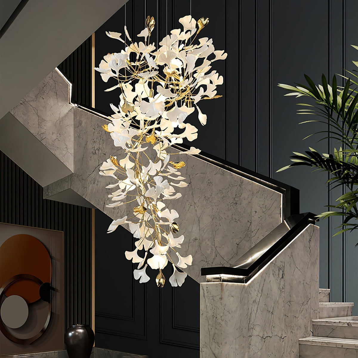 Calaena Gingko kroonluchter