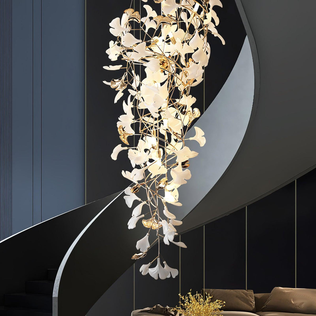 Claire luxe Gingko Kroonluchter