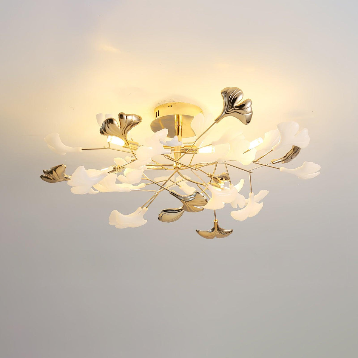 Artheel Premium Noordse kunst Gingko plafondlamp van keramiek