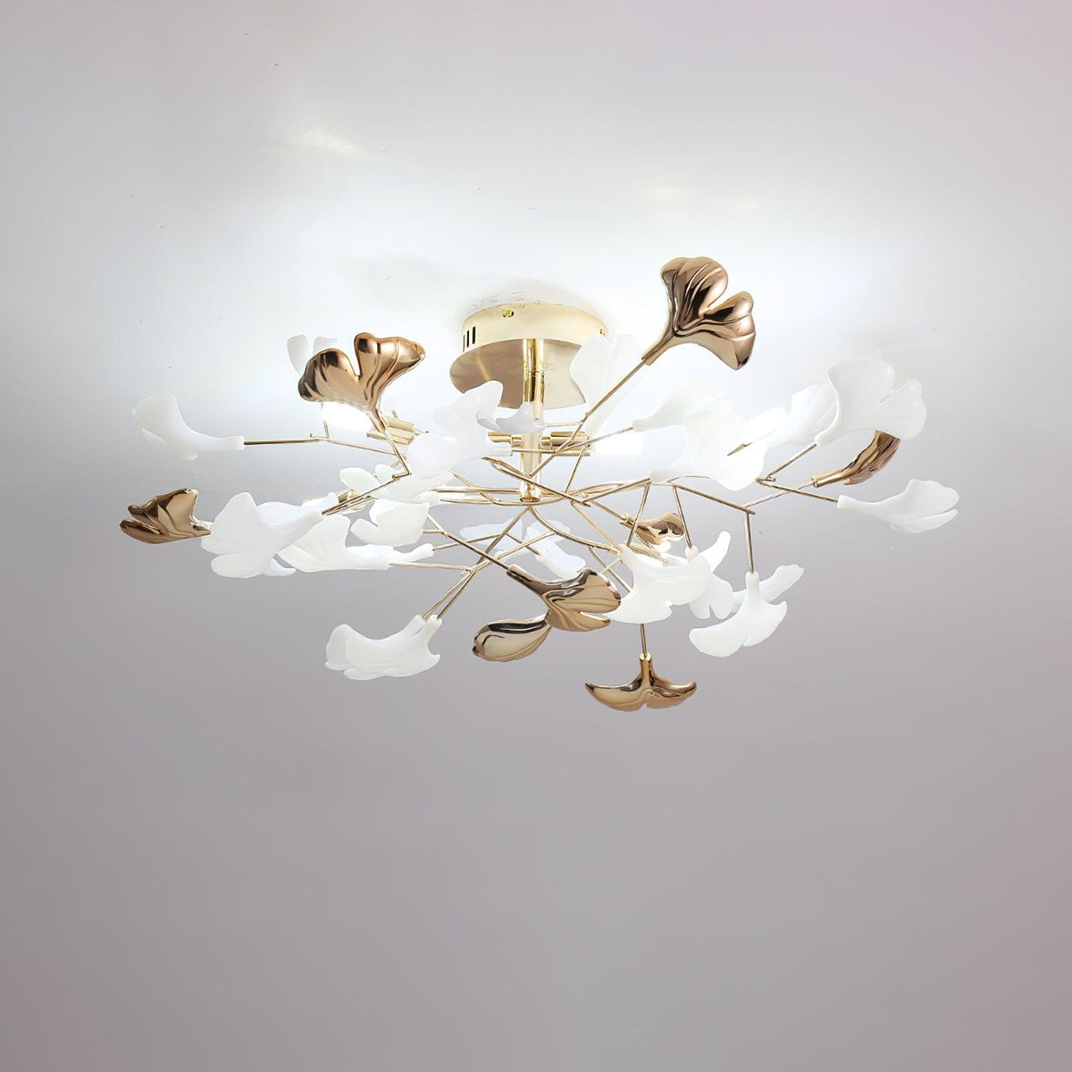 Artheel Premium Noordse kunst Gingko plafondlamp van keramiek