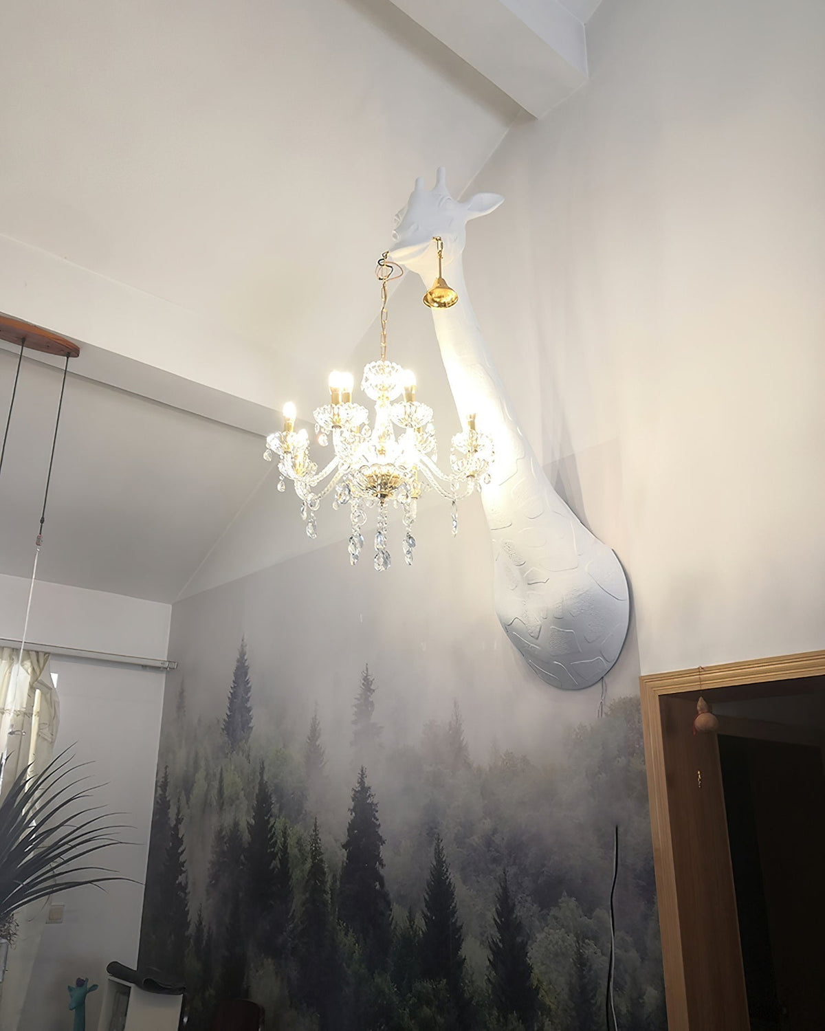 Elyoelle Creatief ontwerp Kristal Wandlamp