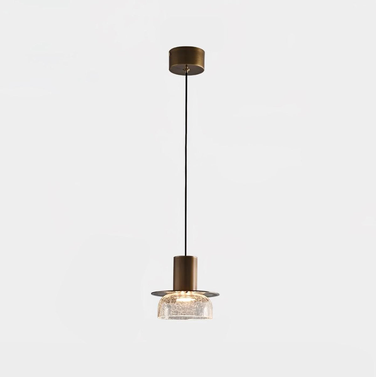 Glacier Crackle glas hanglamp
