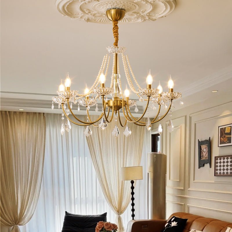 Cevaris Postmodern luxe Pearl glas Kroonluchter