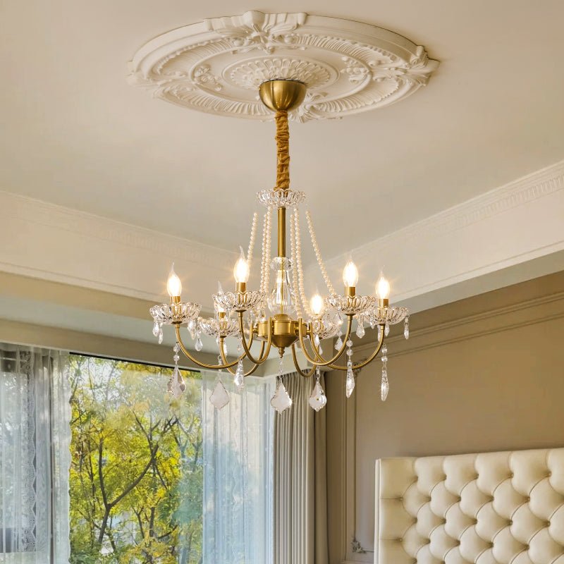 Cevaris Postmodern luxe Pearl glas Kroonluchter
