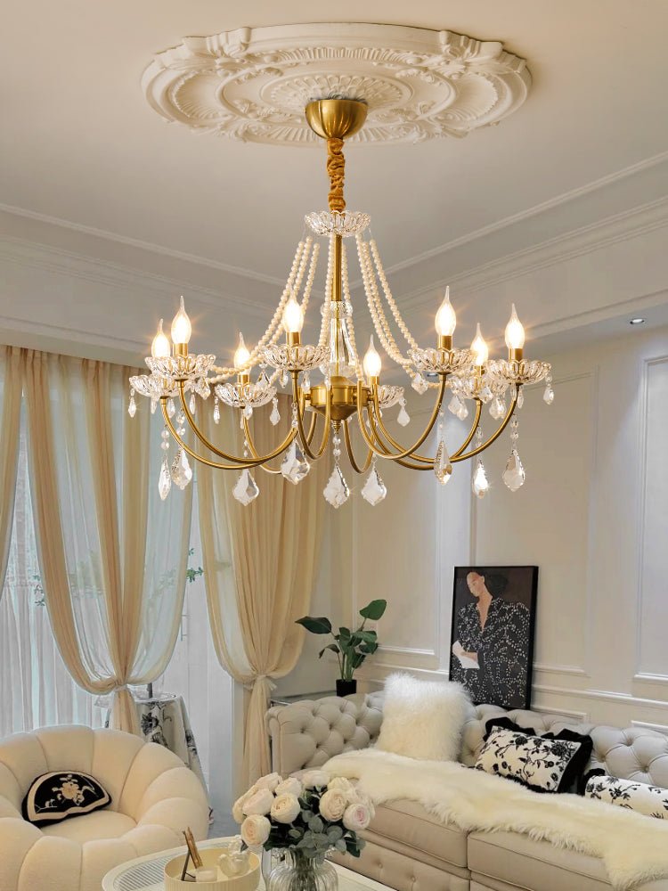 Cevaris Postmodern luxe Pearl glas Kroonluchter