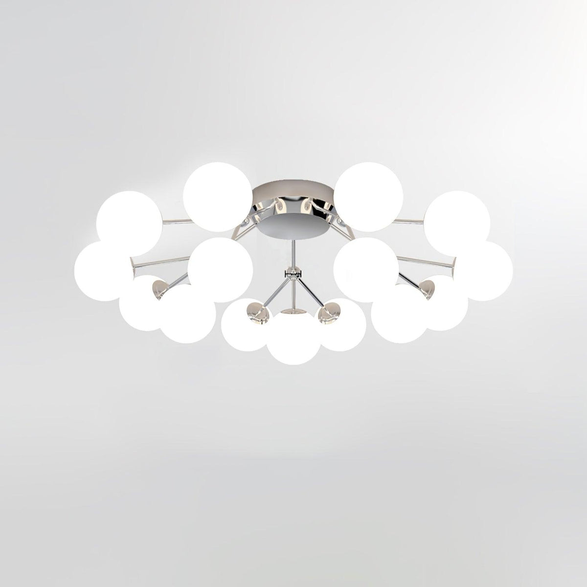 Veloel luxe glazen plafondlamp