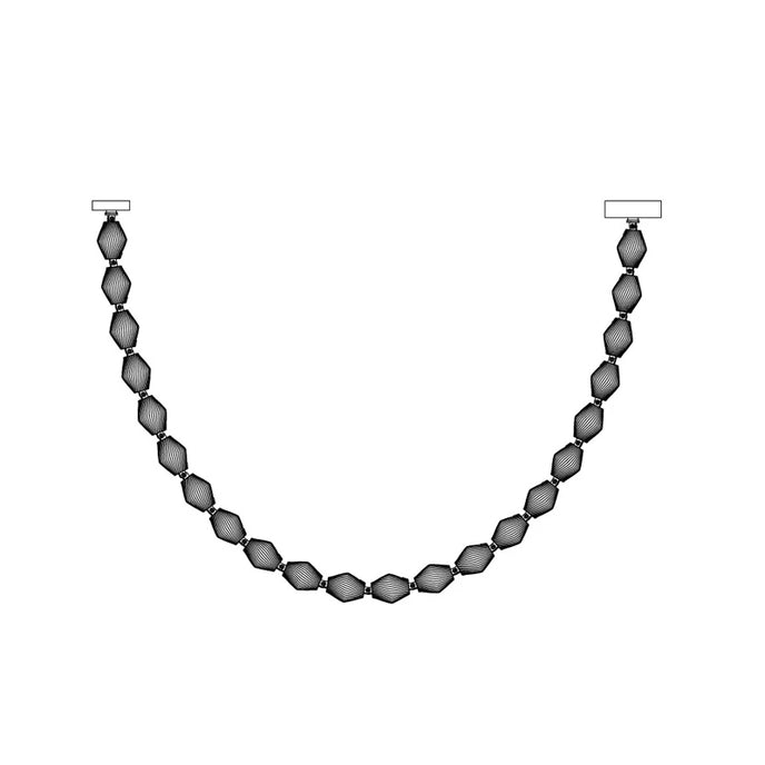 Pearlene Beaded Kroonluchter