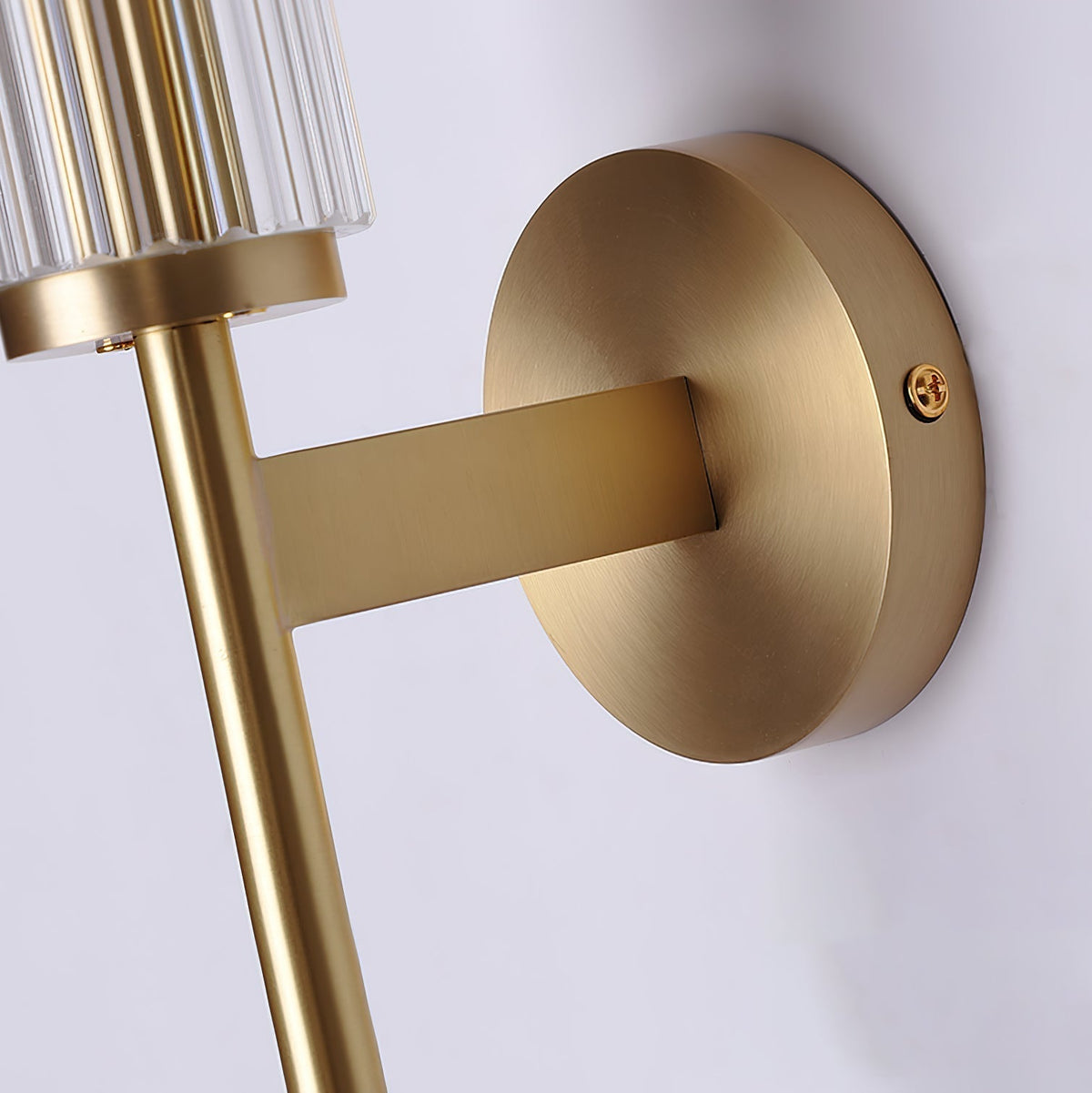 Faylen Premium Lineaire wandlamp van messing en glas