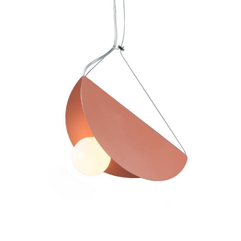 Eveline Moderne Design LED Hanglamp 7 Kleuren Metaal/Glas Woon/Slaap/Eetkamer