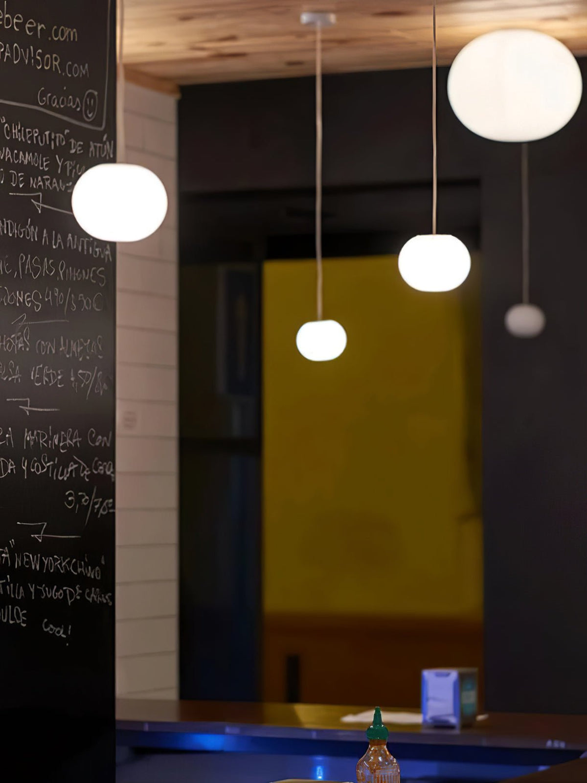 Qersy moderne hanglamp van glas