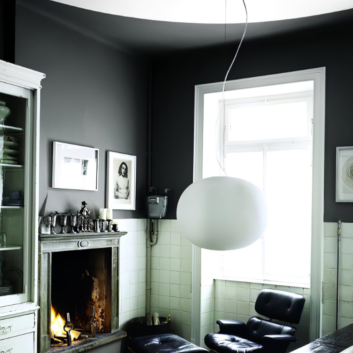 Qersy moderne hanglamp van glas