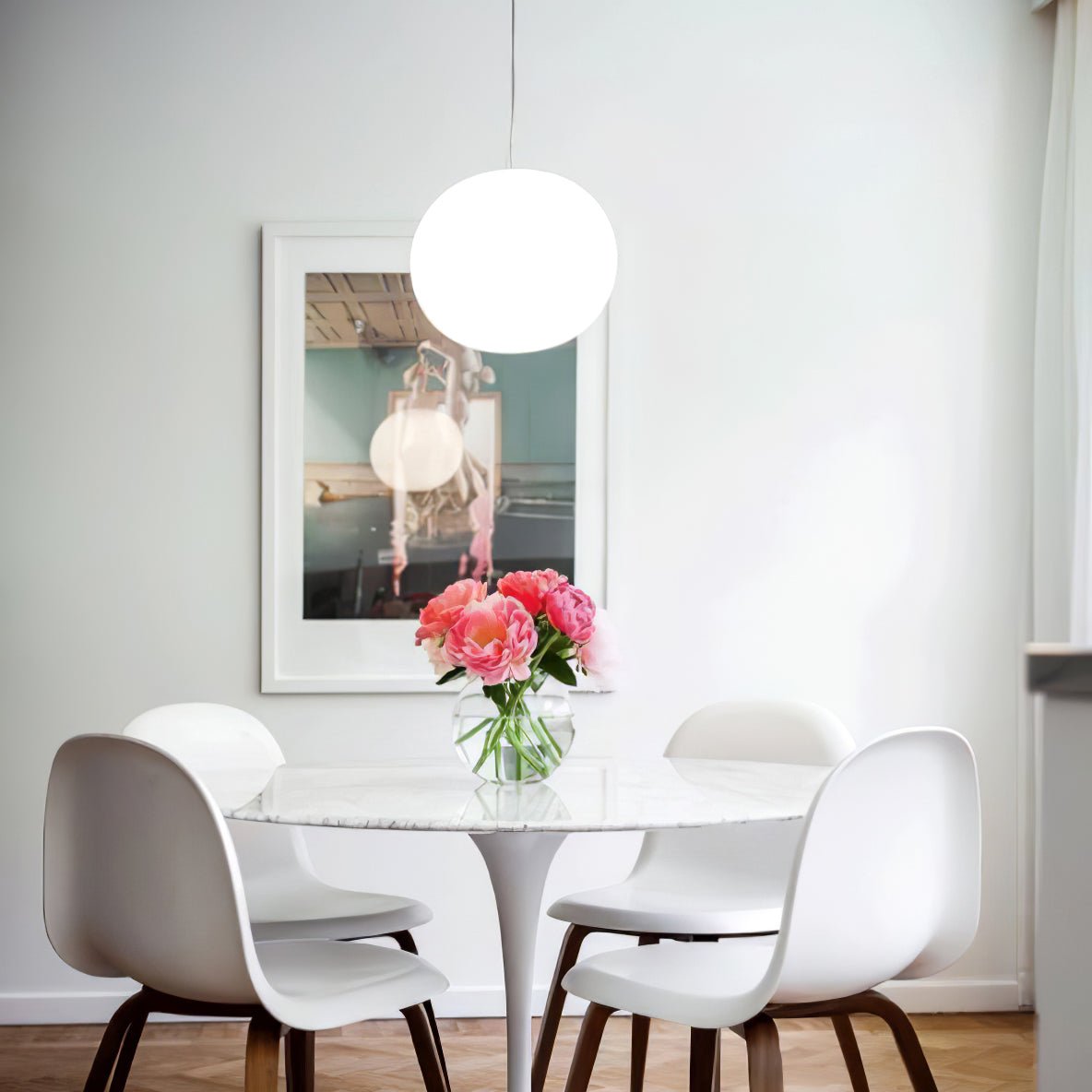 Qersy moderne hanglamp van glas