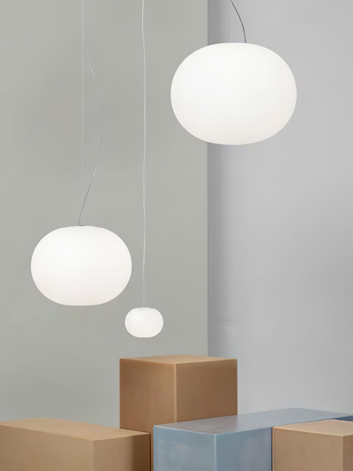 Gysta Moderne hanglamp van glas