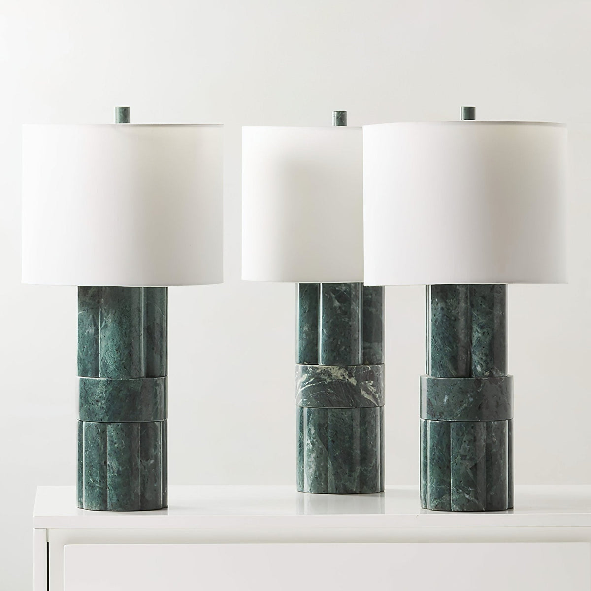Petalielle Moderne tafellamp van marmer