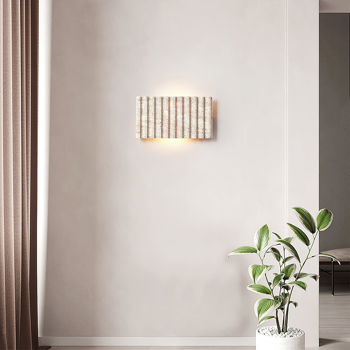 Ridge wandlamp