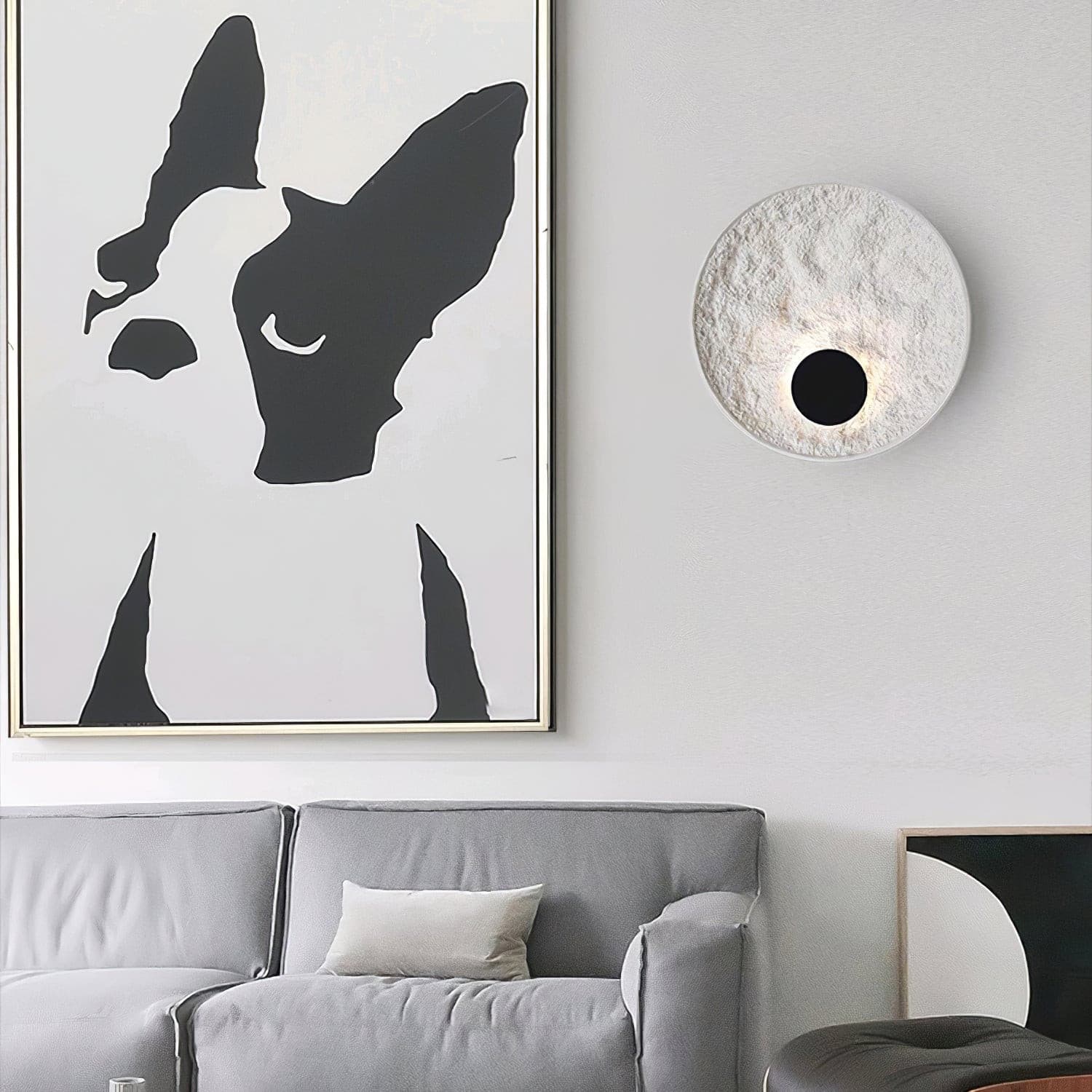 Byers Modern LED Ronde Hars Wandlamp Slaapkamer Eetkamer